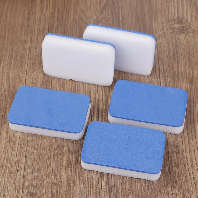 5PCS Professional Table Tennis Racket Cleaning Sponge Cleaning Agent Rubber Sheet Cleaning Sponge Clean Racket Care Accessories
