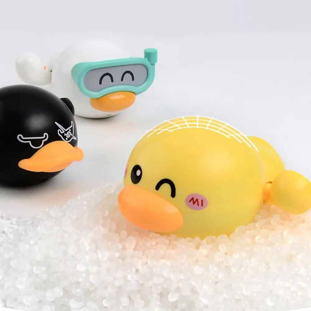 Bathroom Animal For Kids Swimming Cute Bath Toy Children Play Water Toy Cartoon Clockwork Little Duck