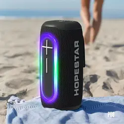 Hopestars P60 portable Bluetooth speaker 20W high-power TWS subwoofer stereo speaker TF/AUX high-volume radio MP3 music player