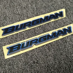 For Suzuki Burgman AN125 AN200 AN400 AN650 Motorcycle Emblem Badge Decals Scooter Stickers 125 200 400 650