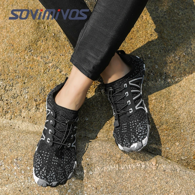 

Men Women Barefoot Aqua Shoes Men's Water Sneaker Lightweight Wading Beach Shoe Women Quick Dry Water Sports Shoes