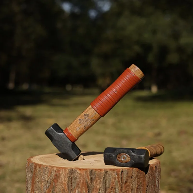 

High Carbon Steel Nail Hammer Camping Professional Woodworking Hammers Outdoor Self Defense Weapon Multi-function Hand Tool