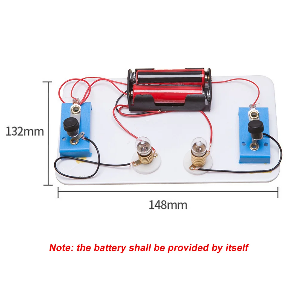 DIY Handmade Circuito Elétrico Modle Science Experiment STEM Kit Pequena Invenção