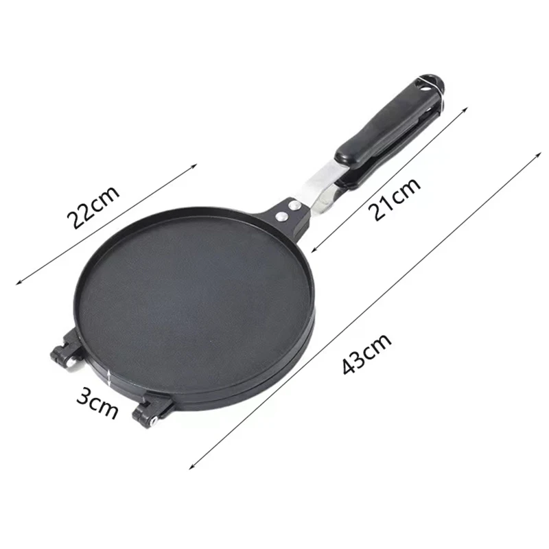 Non-Stick Egg Roll Mode Omelet Waffles for The Baking Pan Cake Aluminium Alloy Bakeware Crispy Machine Omelet Mold Bakeware Tool