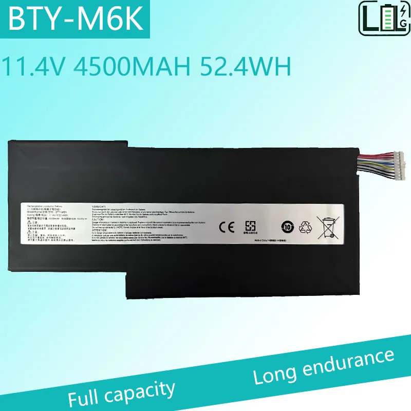 

Original quality M6K Laptop Battery for MSI MS-17B4 MS-16K3 GF63 Thin 8RD 8RC GF75 Thin 3RD 8RC 9SC GF65 Thin 9SE/SX Thin 10SDR