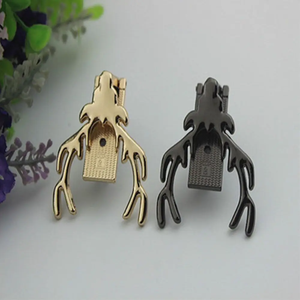 Metal Craft Deer Design Hardware Bag Accessories DIY Decoration