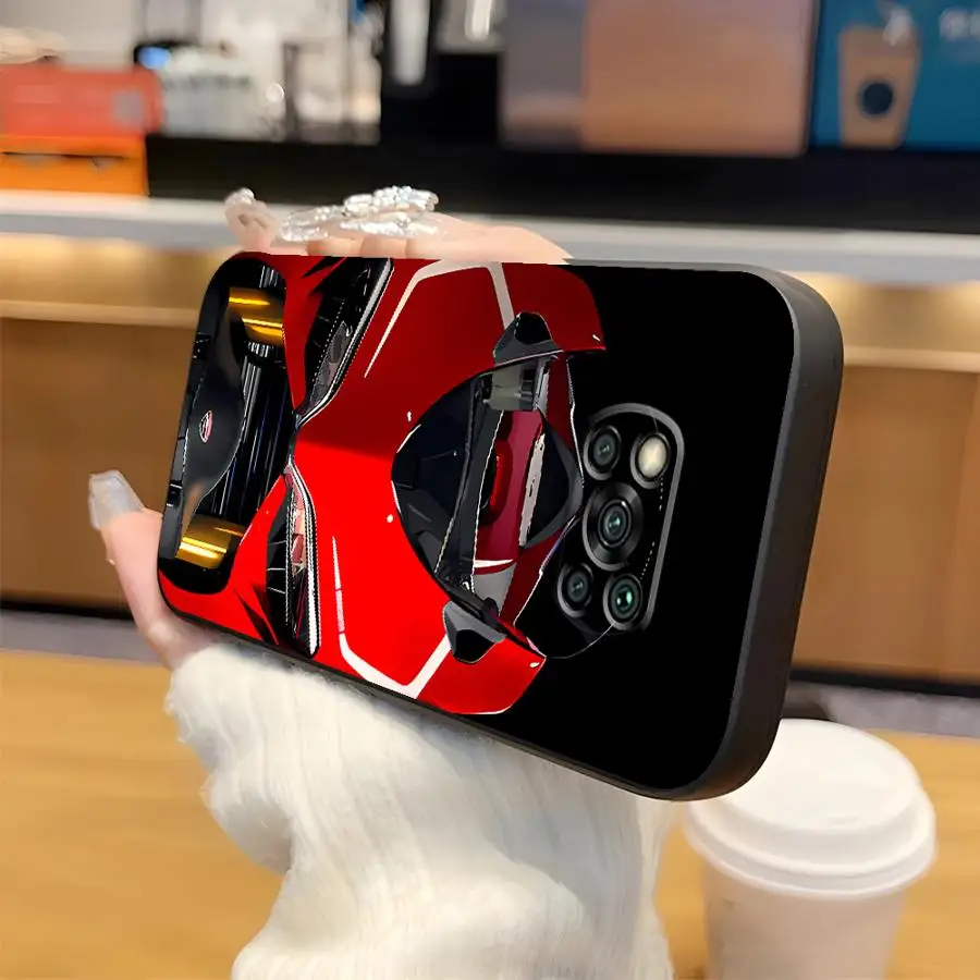 حافظة رائعة DD-ucatieS-Is لهاتف Xiaomi Poco C40 C71 C50 C75 F1 F3 M5 C61 X3 X4 X5 X7 Pro M3 M4 M7 Pro غطاء هاتف ناعم أسود