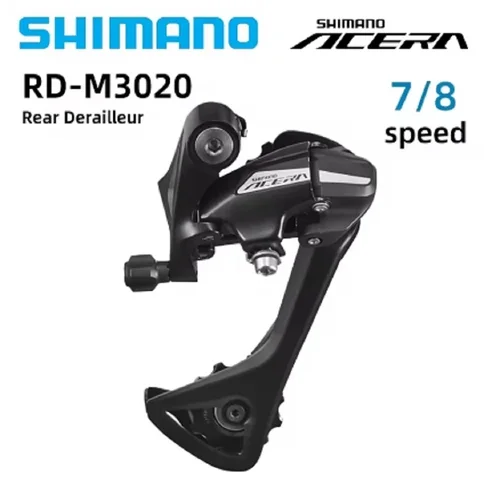 SHIMANO ACERA RD-M3020-8 desviador trasero 7/8 velocidades para bicicleta de montaña MTB piezas originales de bicicleta Shimano