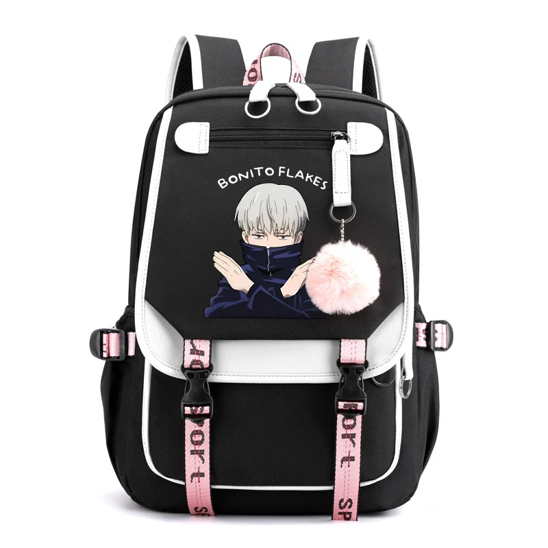 New Anime Inumaki Toge Backpack Multifunction Backpack Women Men Girl Travel Daily Backpack Teens School Bag Laptop Bag