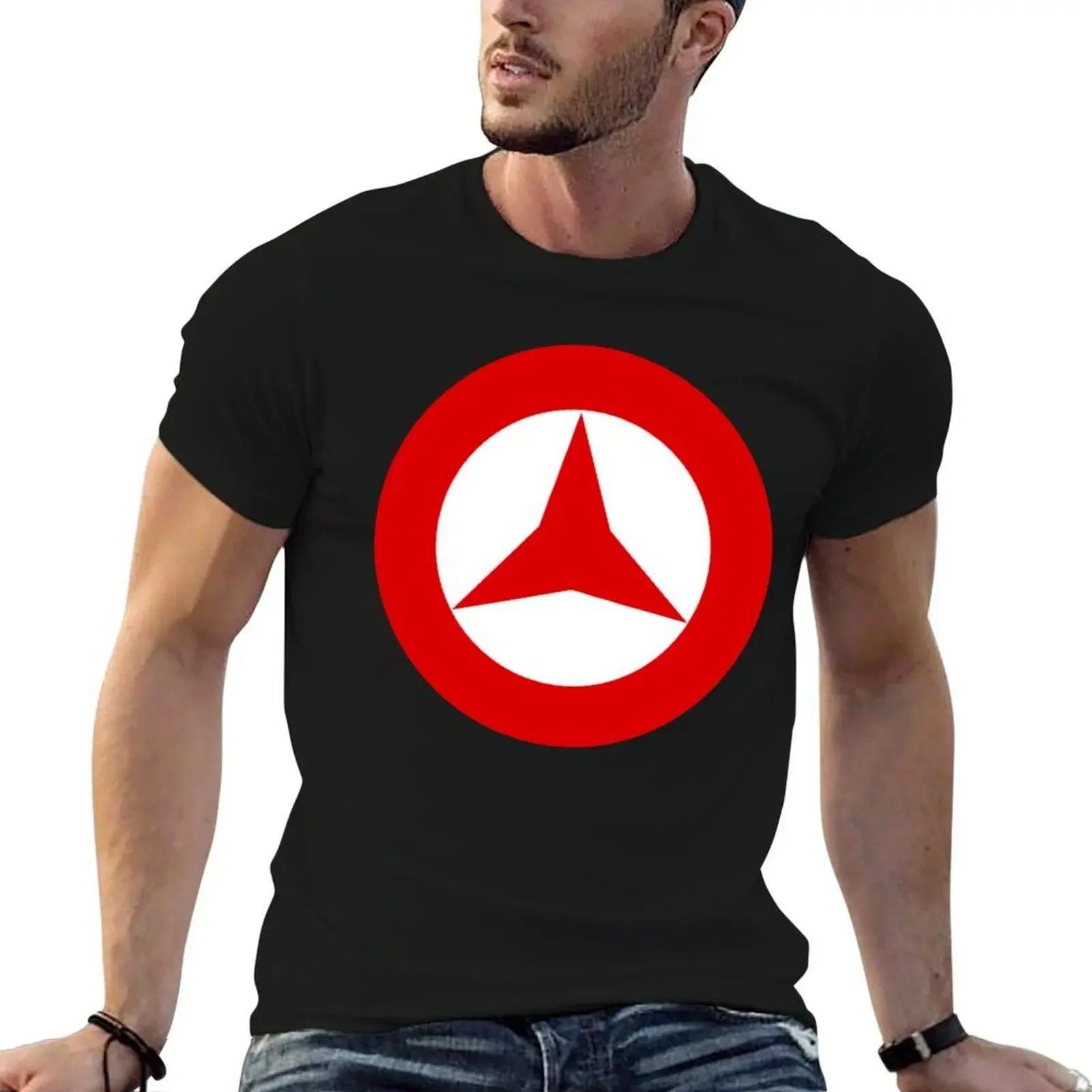 

Popular Front Symbol-International Brigades T-Shirt summer clothes basketball graphic tees kawaii clothes men t shirts