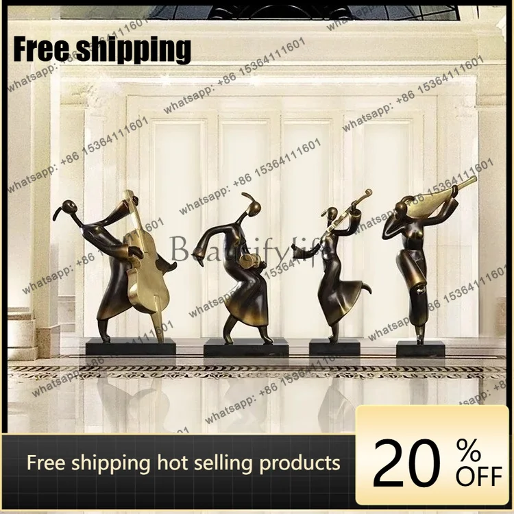 Factory Direct Lobby Ladies Ornament Welcome Figure Sculpture Large Floor-to-Floor Sales Office Entrance Aisle Decorative Art
