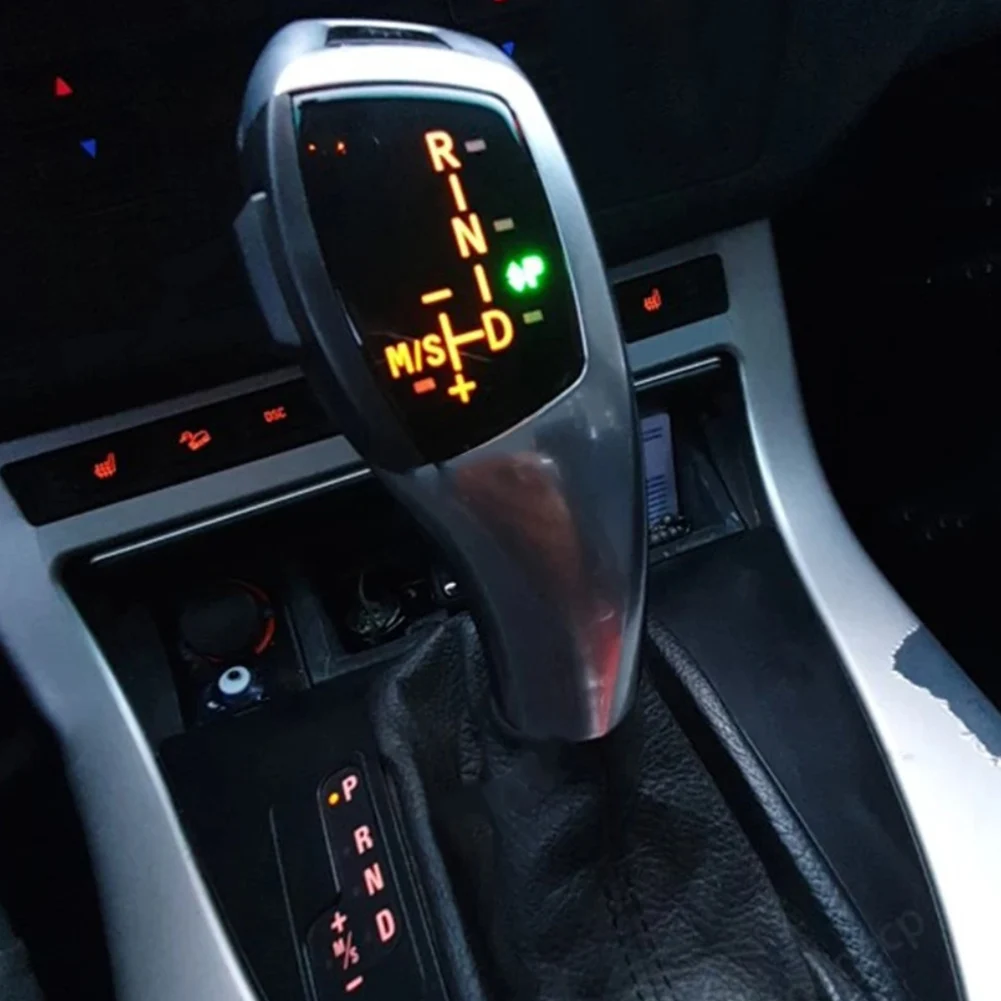 

Светодиодные обновления салона автомобиля Обновление салона автомобиля Простая установка Ручка из углеродного волокна Светодиодный автоматическая коробка передач