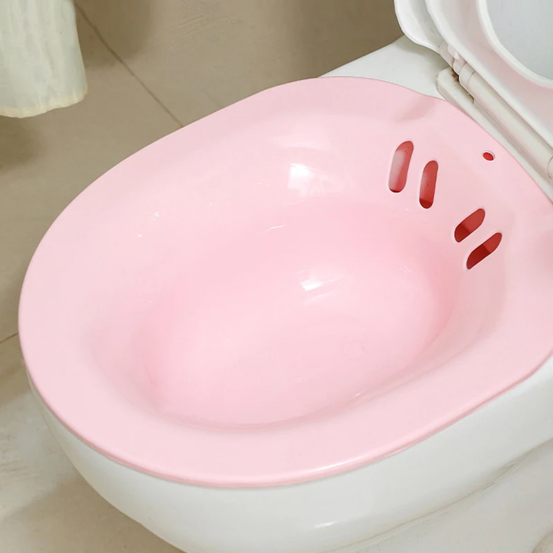 Toilet Seat Bidet Sitz Bath Tub Postpartum Care Disabled Basin Perineal Soaking No Squatting