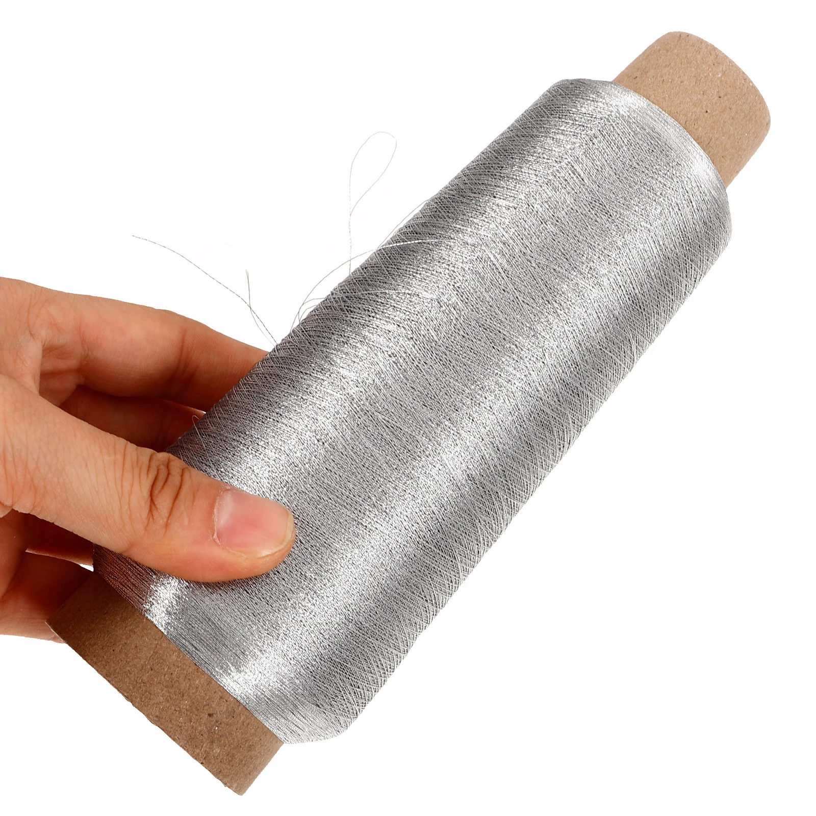 

5000 Yards Gold Embroidery Thread Spool Shiny Strong Thread for Machine Knitting Sewing Applique Bed Sheet Decoration