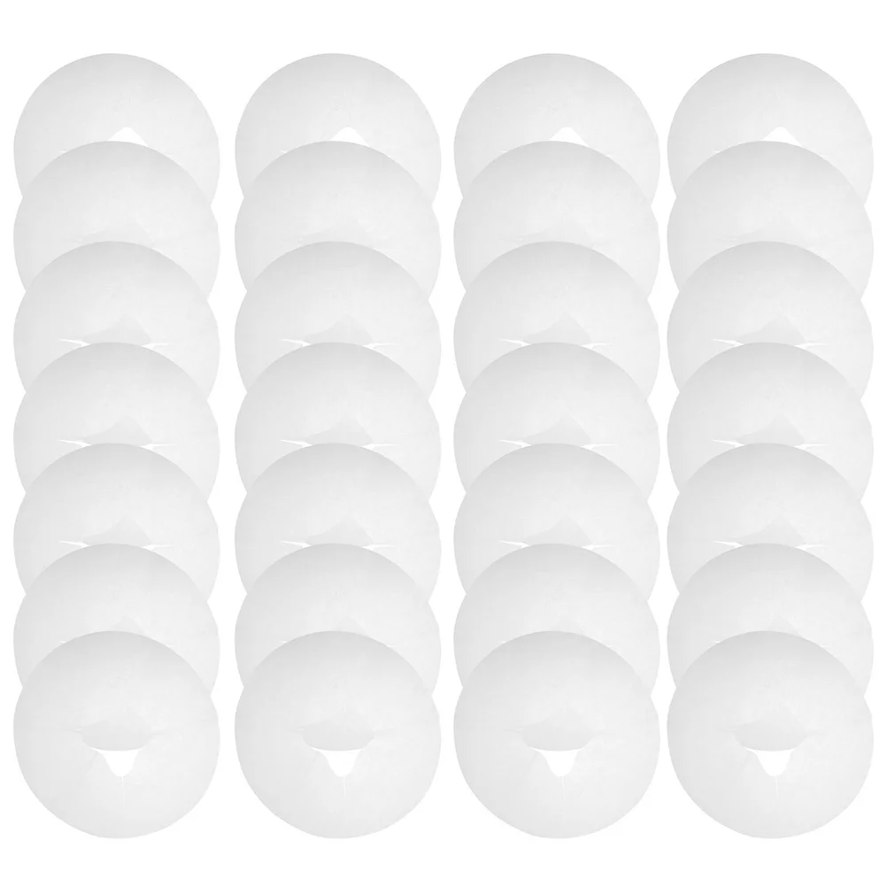 200 Pcs Body Pillow Cover Face Massage Bolster for Table Hole Towel Massaging Pad Nursing Pillows Headrest Mat Mask