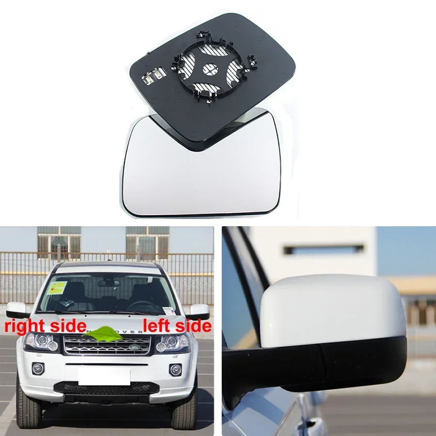 Heated Side Wing Rearview Mirror Glass Lens For Land Rover Freelander 2 2010-2015 Left Right Car Replacement Reflective Lens