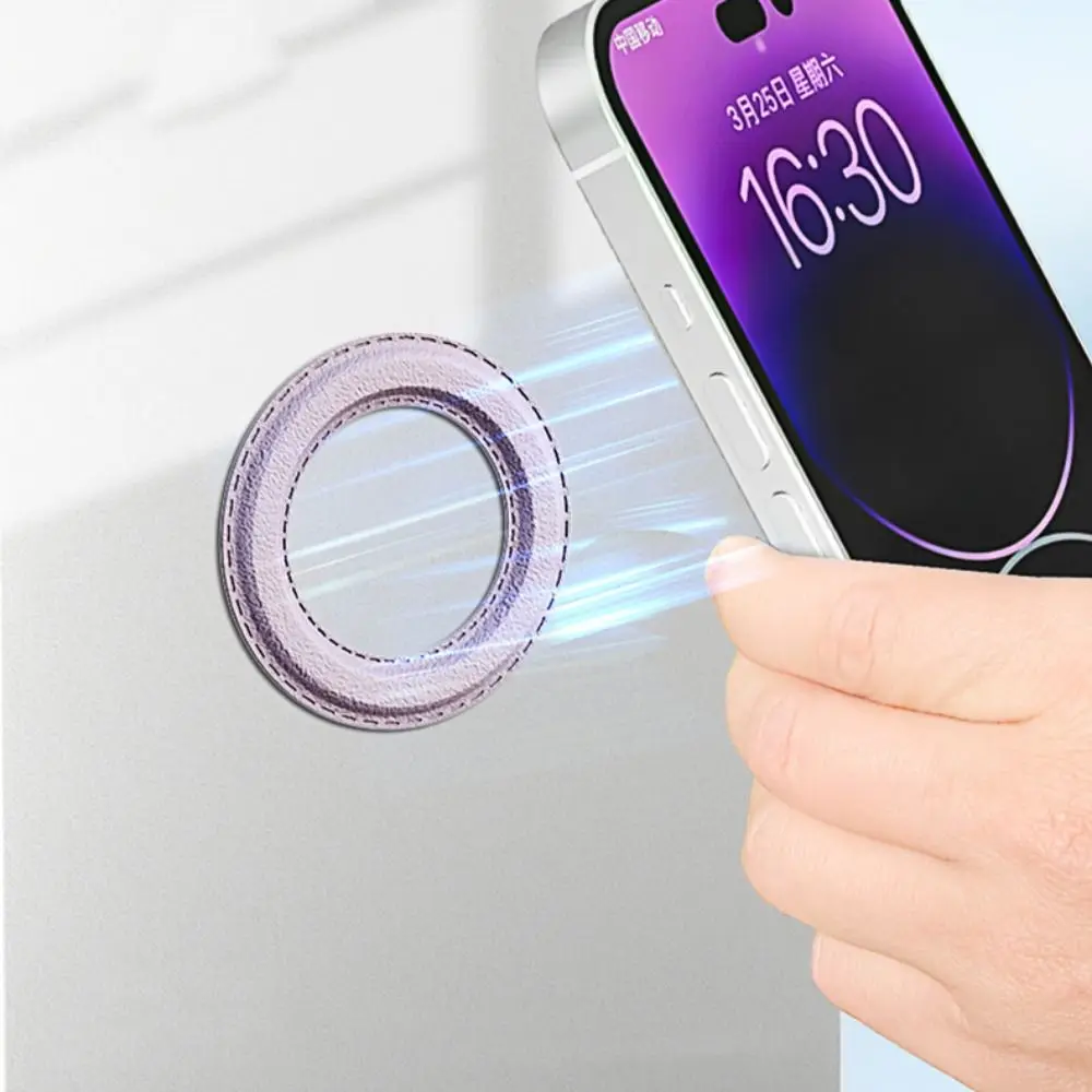 Wall Magnetic Ring Holder Sticker Stand Mount Magnet Sticker Phone Stand Phone Accessories for iPhone 14 13 12/MagSafe