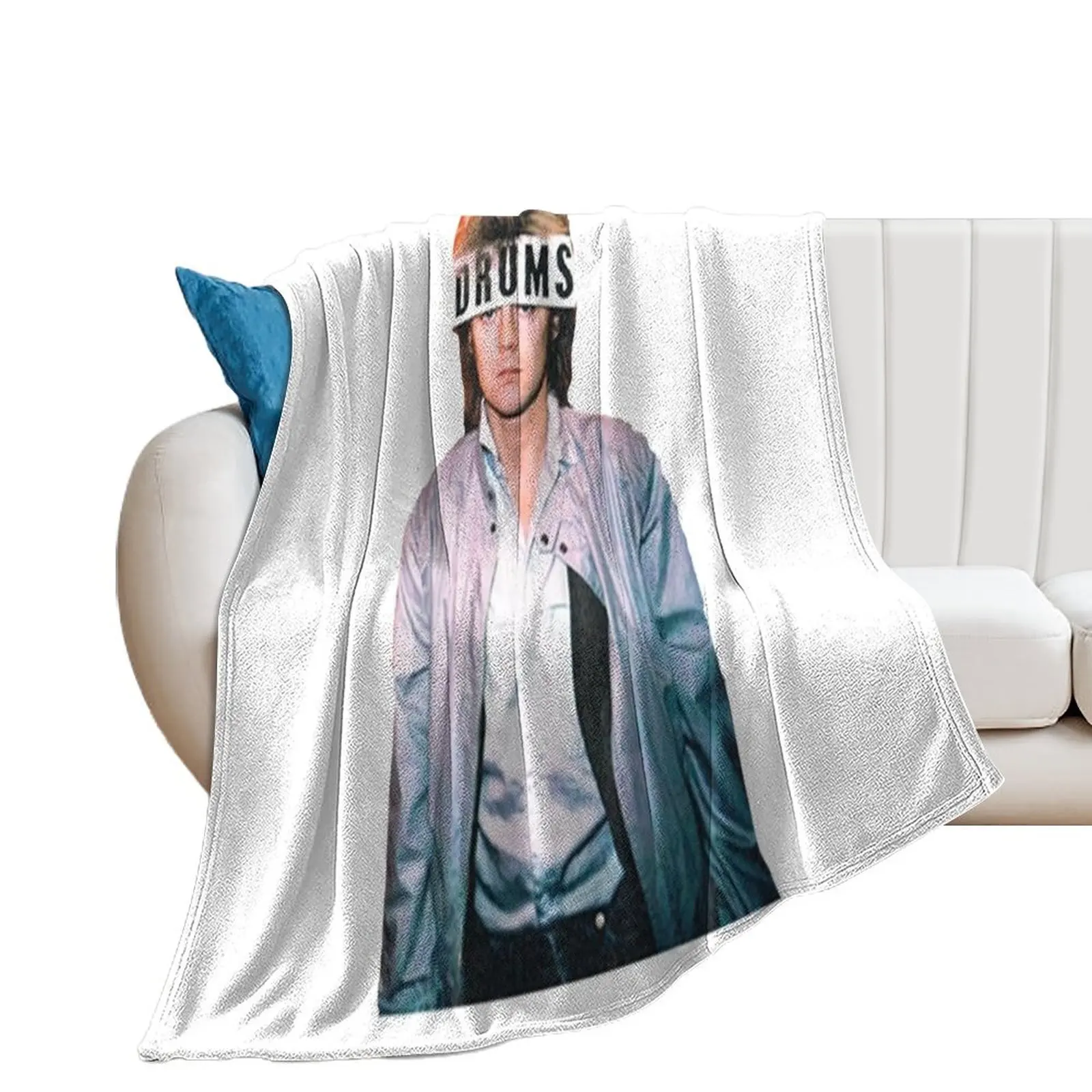 

Roger Taylor Drums Throw Blanket Winter beds Cute Plush Heavy Blankets