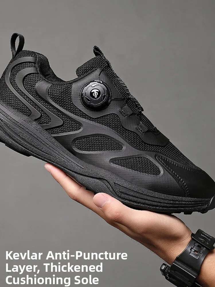 new-sle-bla-training-oes-men's-outdoor-sports-breathable-anti-slip-rotating-button-ultra-light-anti-piercing-training-s