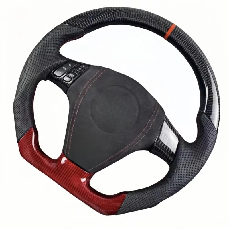 Carbon Fiber Steering Wheel for  RX8 Performance Interior Upgrade Without Airbag