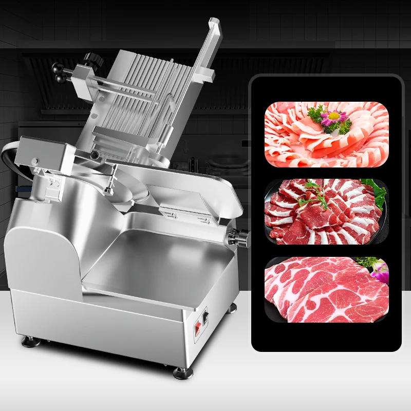 FOODLINE Portable Meat Cutter Machine Simple Disassembly For Mobile Meat Processing Stall Business