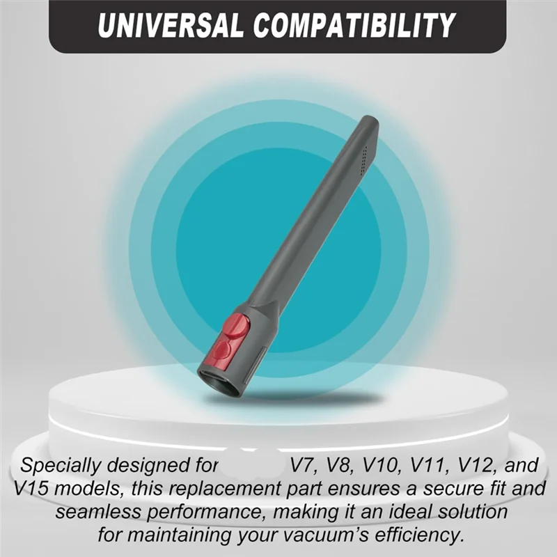 【24 ساعة-تخفيضات!】أداة شق للمكانس الكهربائية Dyson V7/V8 V10/V11 V12/V15 Gen5–25 سم/0.8 قدم فوهة سريعة التحرير مع الزناد L
