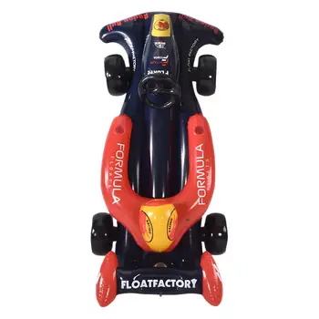 Nové nafukovací závodní auto plovoucí vesla jachta Red Bull vodní model PVC nafukovací vodní postel Red Bull F1 sedadlo 10 nejlepší prodej vodní bullet - №2