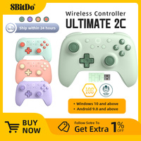 8BitDo Ultimate 2C Wireless Gaming Controller for PC, Windows 10, 11, Steam Deck, Raspberry Pi, Android