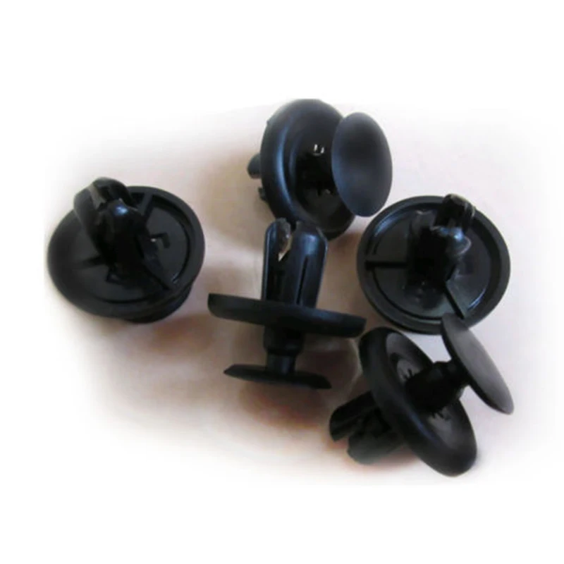 100pcs Car Bumper Plastic Fastener Push Retainer Clip Set Car Clips Useful Part Tool Replacement Accessories 100pcs