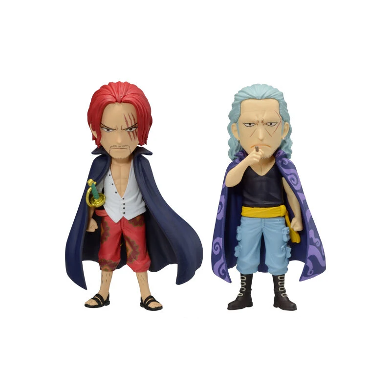 BANDAI Original WCF One Piece FILM RED Red Hair Pirates PREMIUM Shanks Benn Beckman Yasopp Anime Action Figures Toys Kids Gift