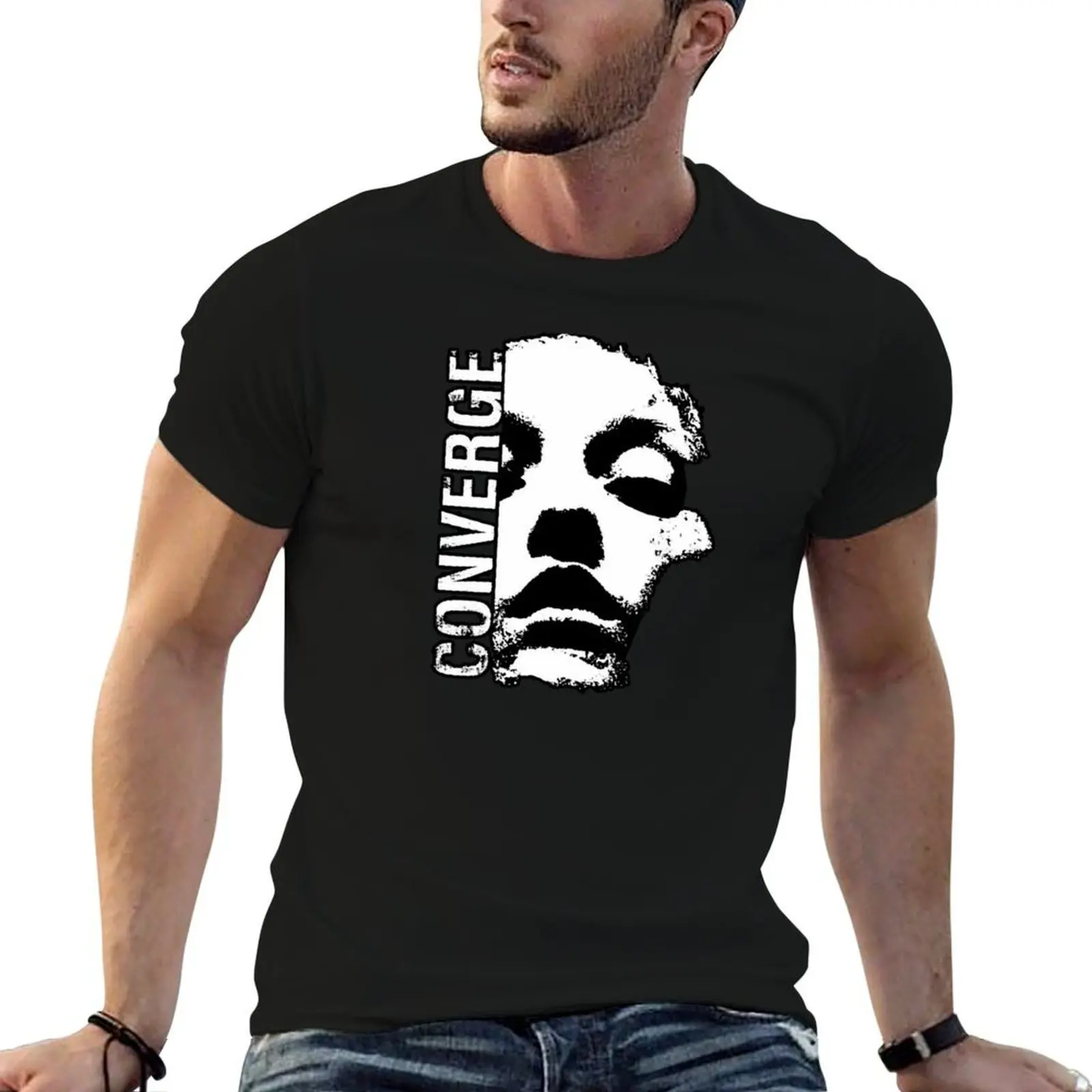 

Face of Darknes T-Shirt funny t shirts man cotton t shirts man 100% man t shirts for men T-shirt