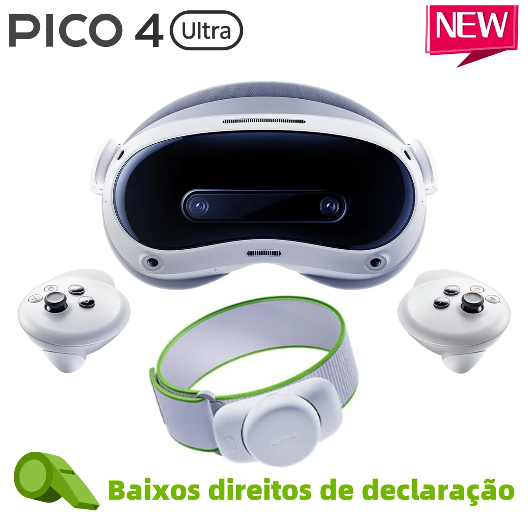 سماعة رأس PICO 4 Ultra VR MR الأصلية نظارات VR لاسلكية ثلاثية الأبعاد 6DOF شاشة الواقع الافتراضي 4K لألعاب البخار الكل في واحد