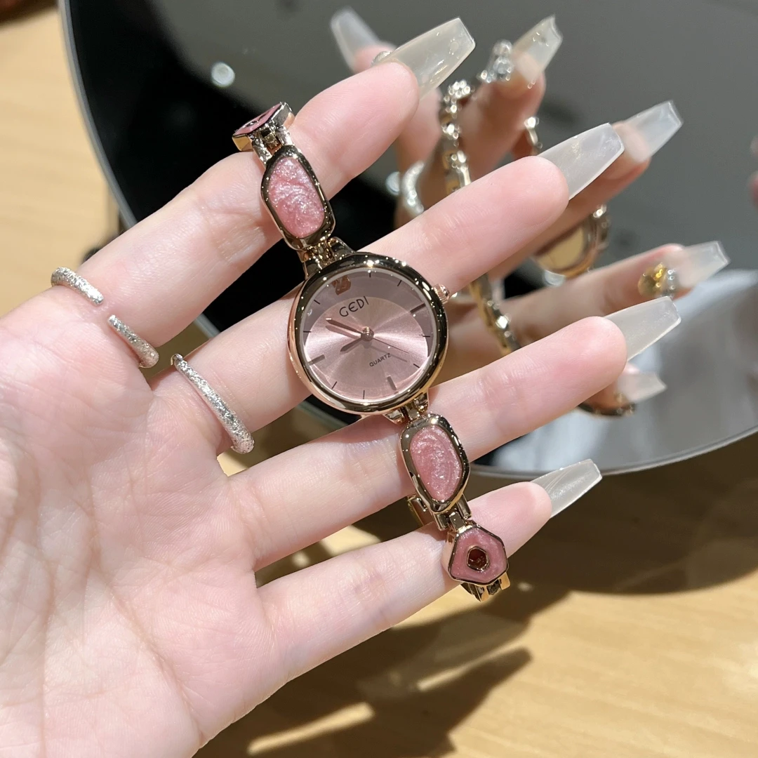 Women's watch light luxury simple temperament high-end ladies chain style 2025 new high-quality luxury watch women's accessories