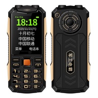 Mobile Phone Durable Rugged Outdoor Power Bank Slim Size Big Battery SOS Call Quick Dial Loud Sound Two Torch Camera