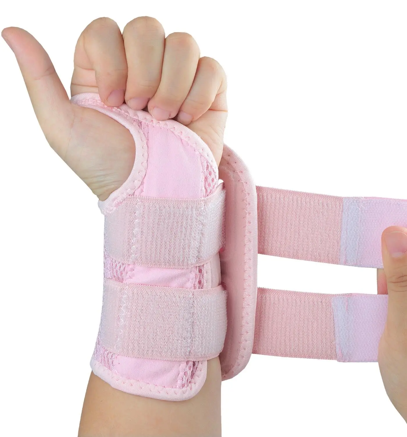 

Carpal Tunnel Syndrome Wrist Brace - Adjustable Nighttime Sleep Immobilization Brace - Right Wrist Decompression Pain Stabilizer