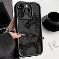 Case For OPPO Realme Note 50 60 60X GT Neo6 SE /GT 6T V60S V50S V50 V60 Funda Shockproof Silicon Soft Chinese Dragon Phone Cover