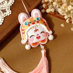 Rabbit Sachet Pendant Diy Embroidery Sachet Omamori Cross-stitch Needlework Pouch Pendant Accessories Crafts for Adults Jewelry