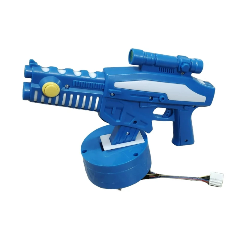 

Coin Operated Arcade Game Gun Accessories Blue Green Yellow Shooting Toy for Kids