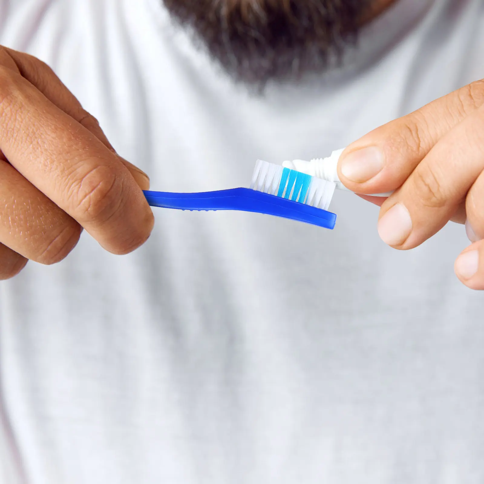 10Pcs Small Toothbrushes Prison Use Short Handle Large Head Soft Bristle Toothbrush for Secure Facilities Detention Centers