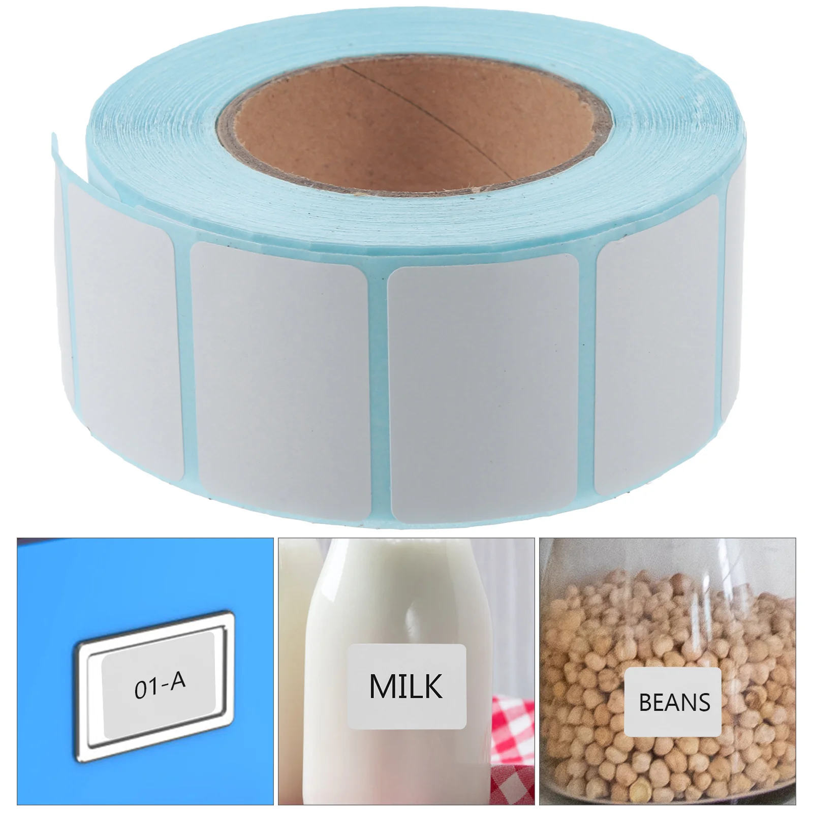 

3 рулона пустых транспортировочных этикеток, самоклеящиеся термонаклейки по цене, устойчивые к царапинам, легкие, простые в использовании