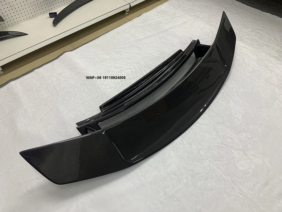 

Vors Style Spoiler Rear Wing High Quality Fast Delivery Rear Carbon Fiber Body Kits for R8