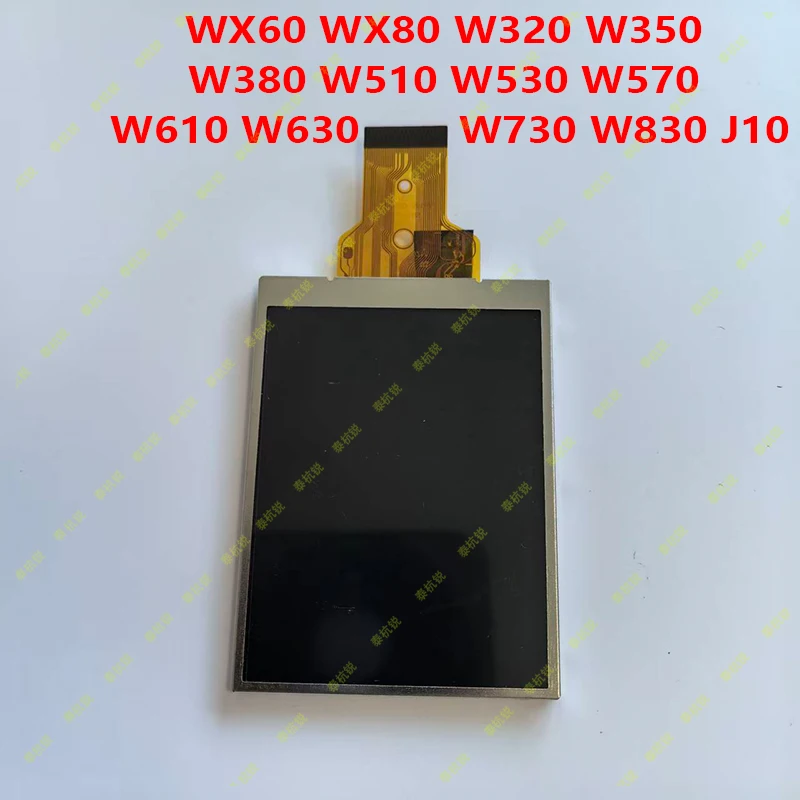 Pantalla LCD con retroiluminación para Sony WX60 WX80 W320 W350 W380 W510 W530 W570 W610 W630 W730 W830 J10 pieza de reparación de cámara