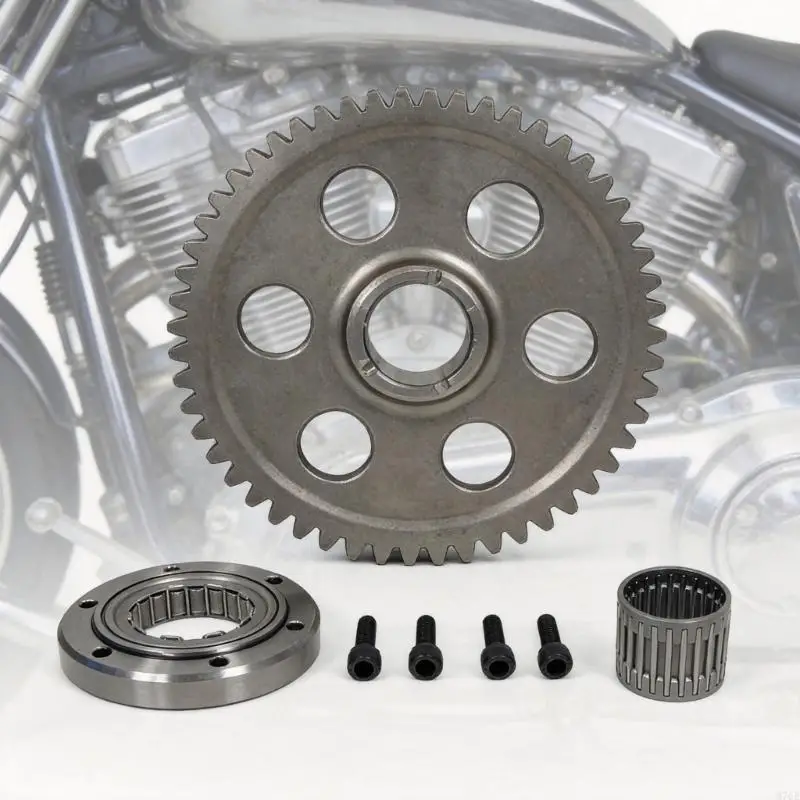 M76E Motorrad-Starterkupplung und Zahnrad-Leerlauf-Ersatzsatz für YFM660R 660 660R – Detail 3