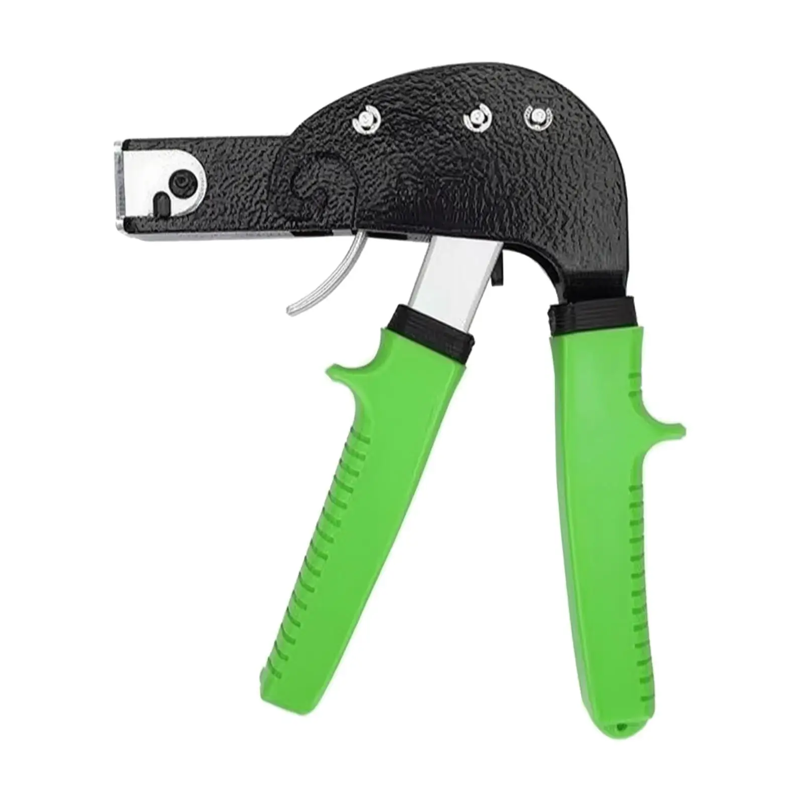 Rivet Puller Hand Tool for Hollow Wall Anchors Wood Board Drywall Projects with Visible Metal Linkage Long Workshop Use Design