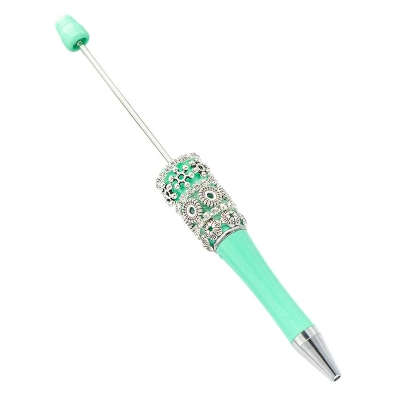 

Beadable Pen 1.0mm Beadable Ballpoint Pen Pen Stationery Pen Writing Pen Beaded Rollerball Pen for Student