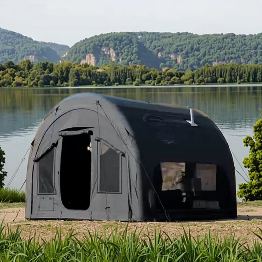 Inflatable Air Tent Anti-mosquito Window Oxford Portable Four-season Waterproof Quick Setup for Camping Outdoor
