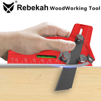 Rebekah Woodworking Edge Trimmer Manual Edge Banding Trimmer for Woodworking Veneer Edge Cutter Tool for Wood Edge Banding