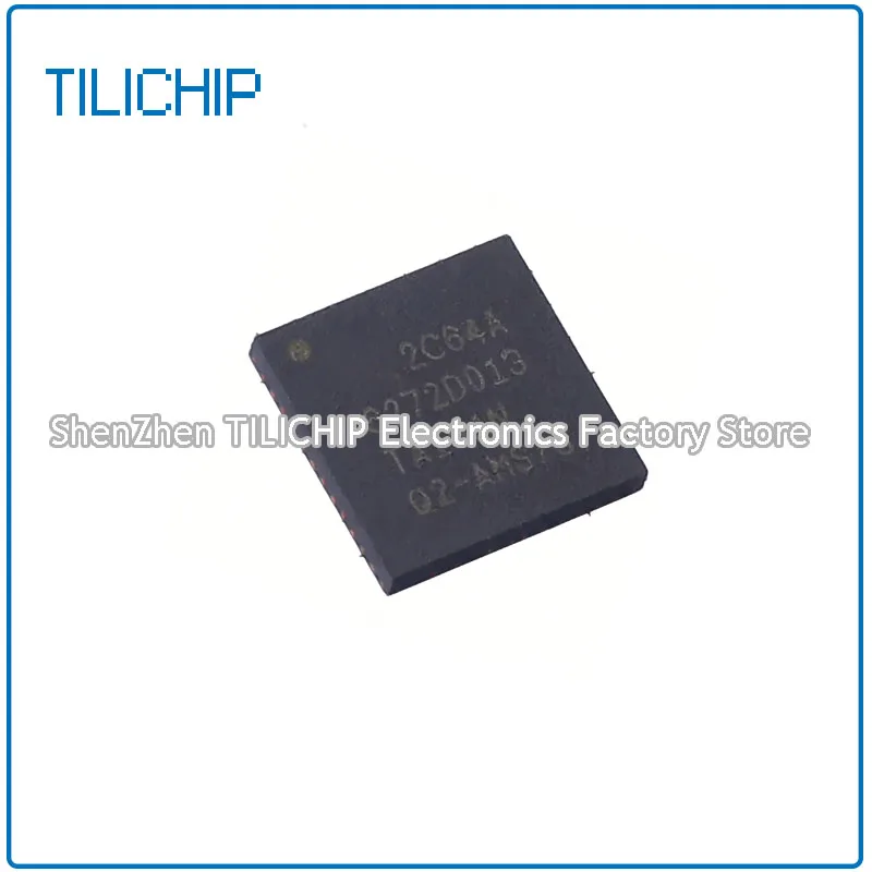 XC2C64A-7QFG48C,QFN-48-EP(7x7) package, programmable logic device, genuine original, in stock.