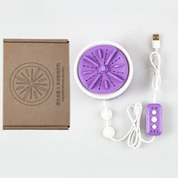 Mini lavadora ultrasónica USB con control remoto