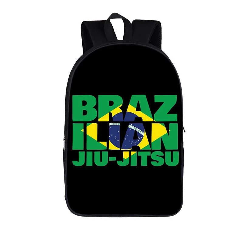 Brasileiro jiu jitsu mochilas para meninas adolescentes meninos mochila judô karate crianças sacos de escola sacos para portátil das mulheres dos homens saco de viagem